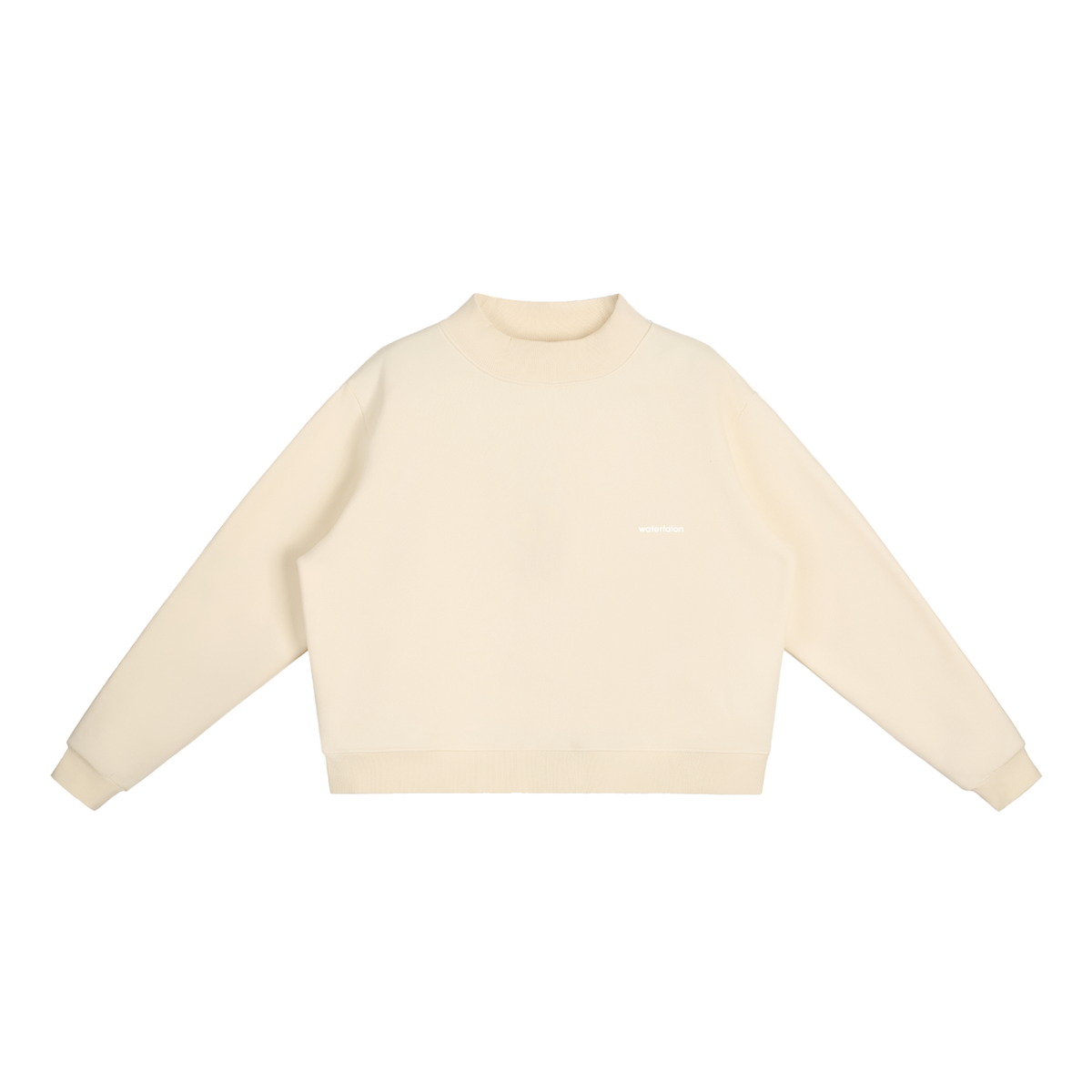 Mock-Neck Sweatshirt