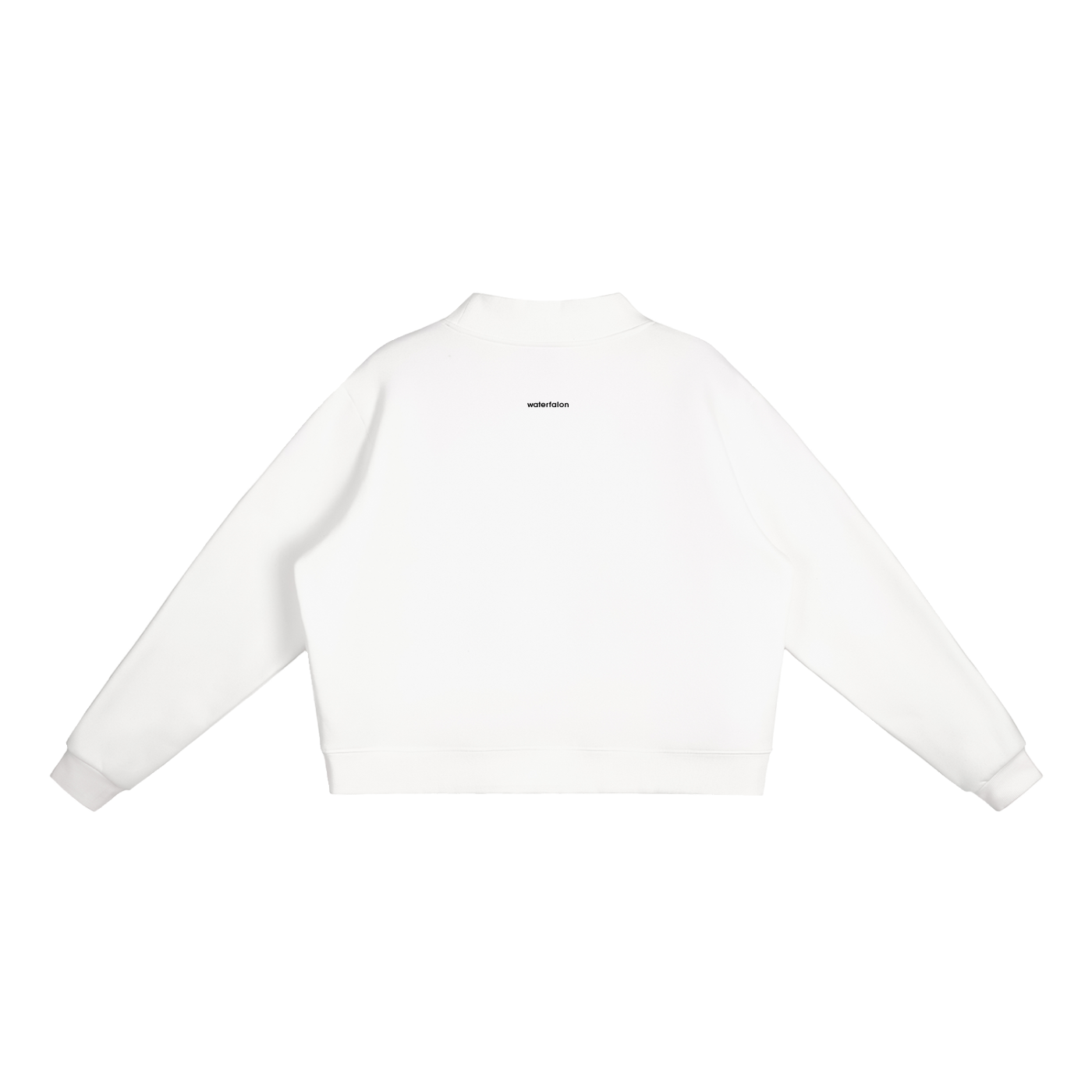 Fleece Mock-Neck Sweatshirt