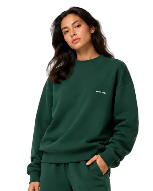 Mock-Neck Sweatshirt
