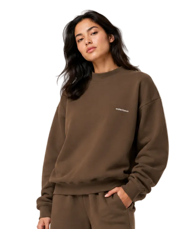 Mock-Neck Sweatshirt