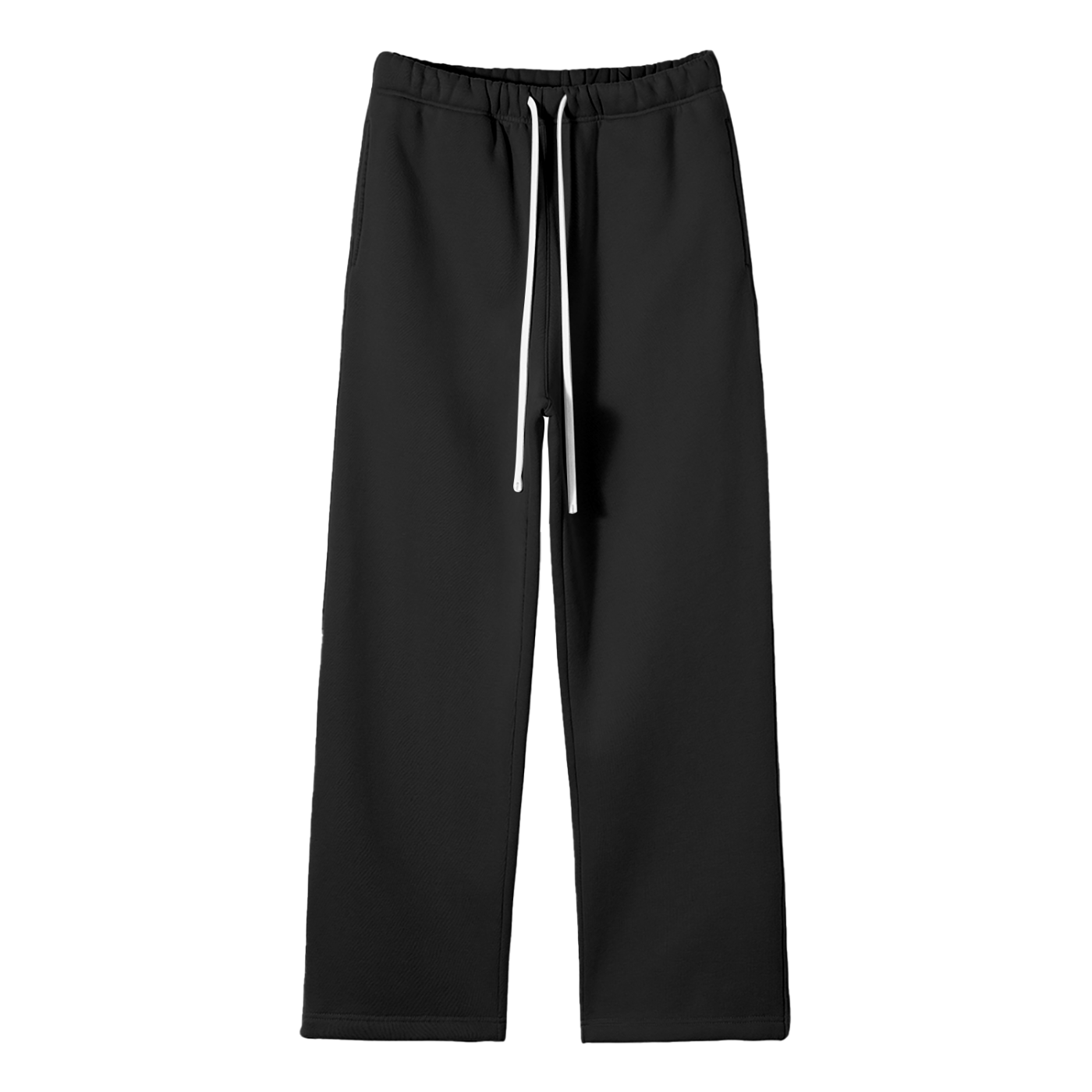 Fleece Straight-Leg Pants
