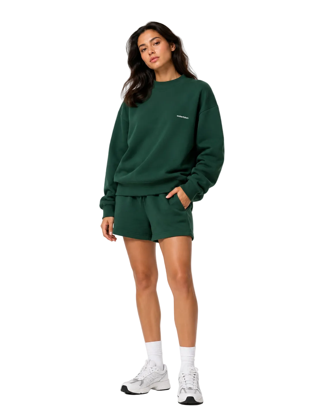 Mock-Neck Sweatshirt