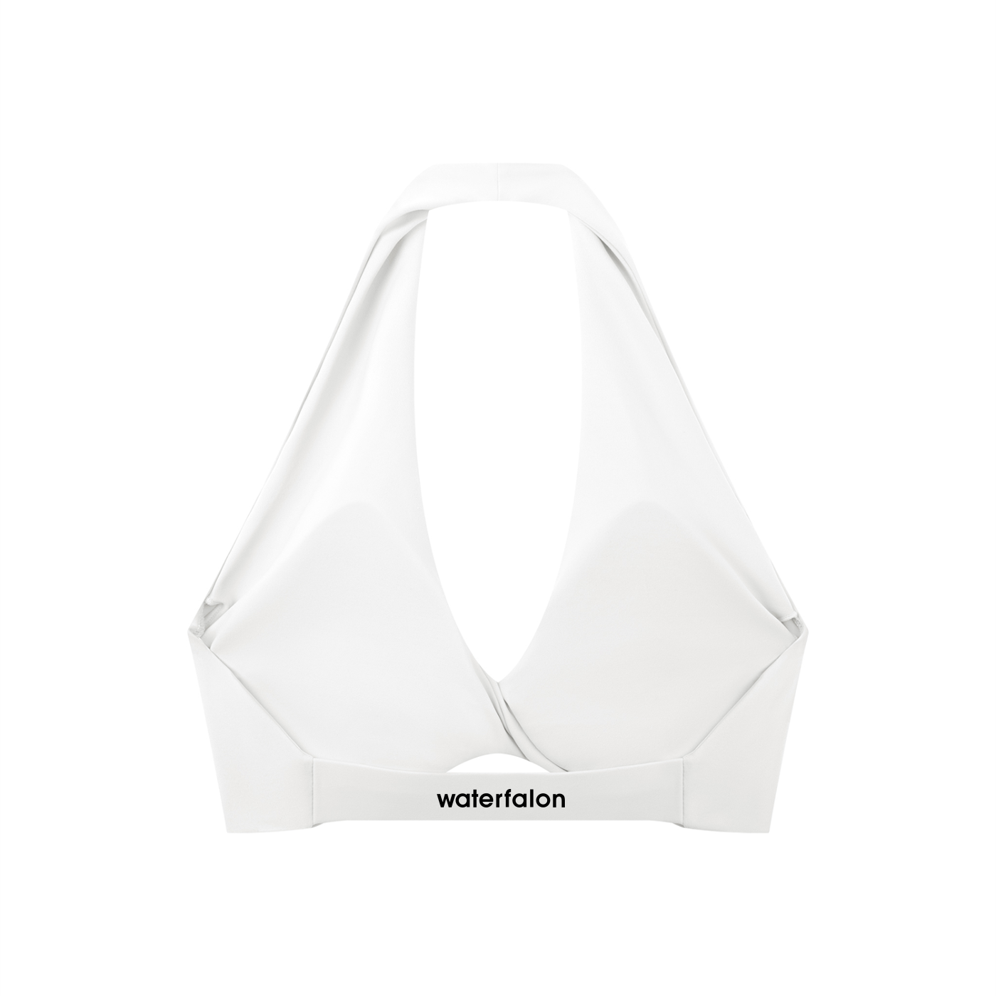 Women's Pleated Halter Sports Bra