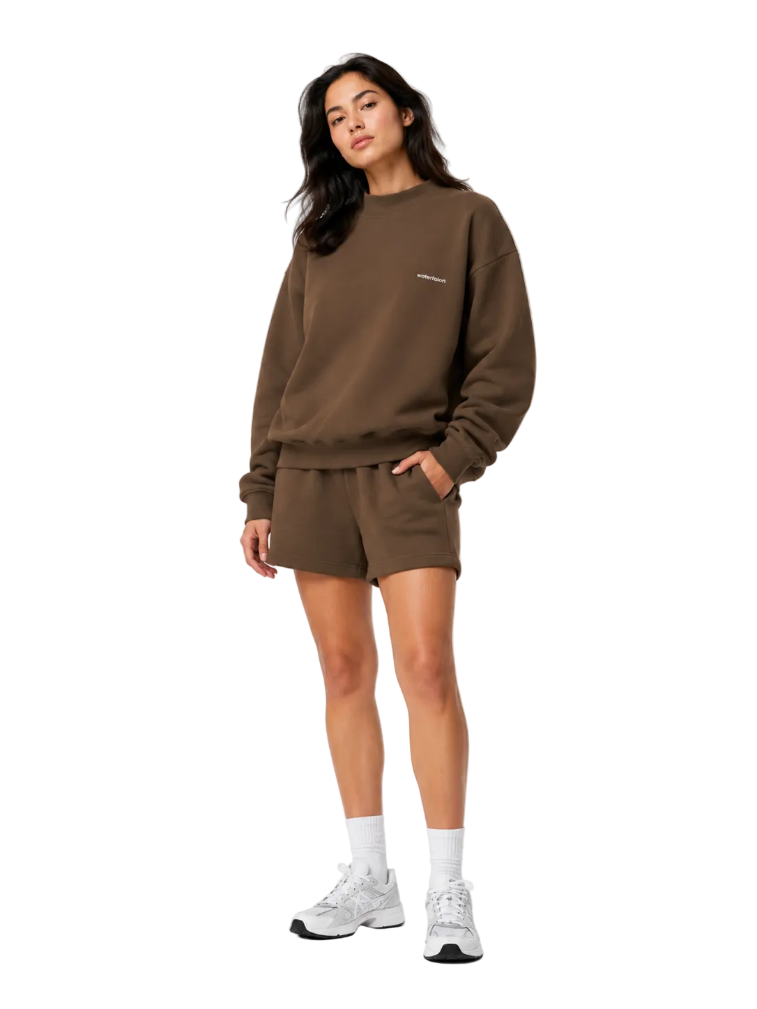Mock-Neck Sweatshirt