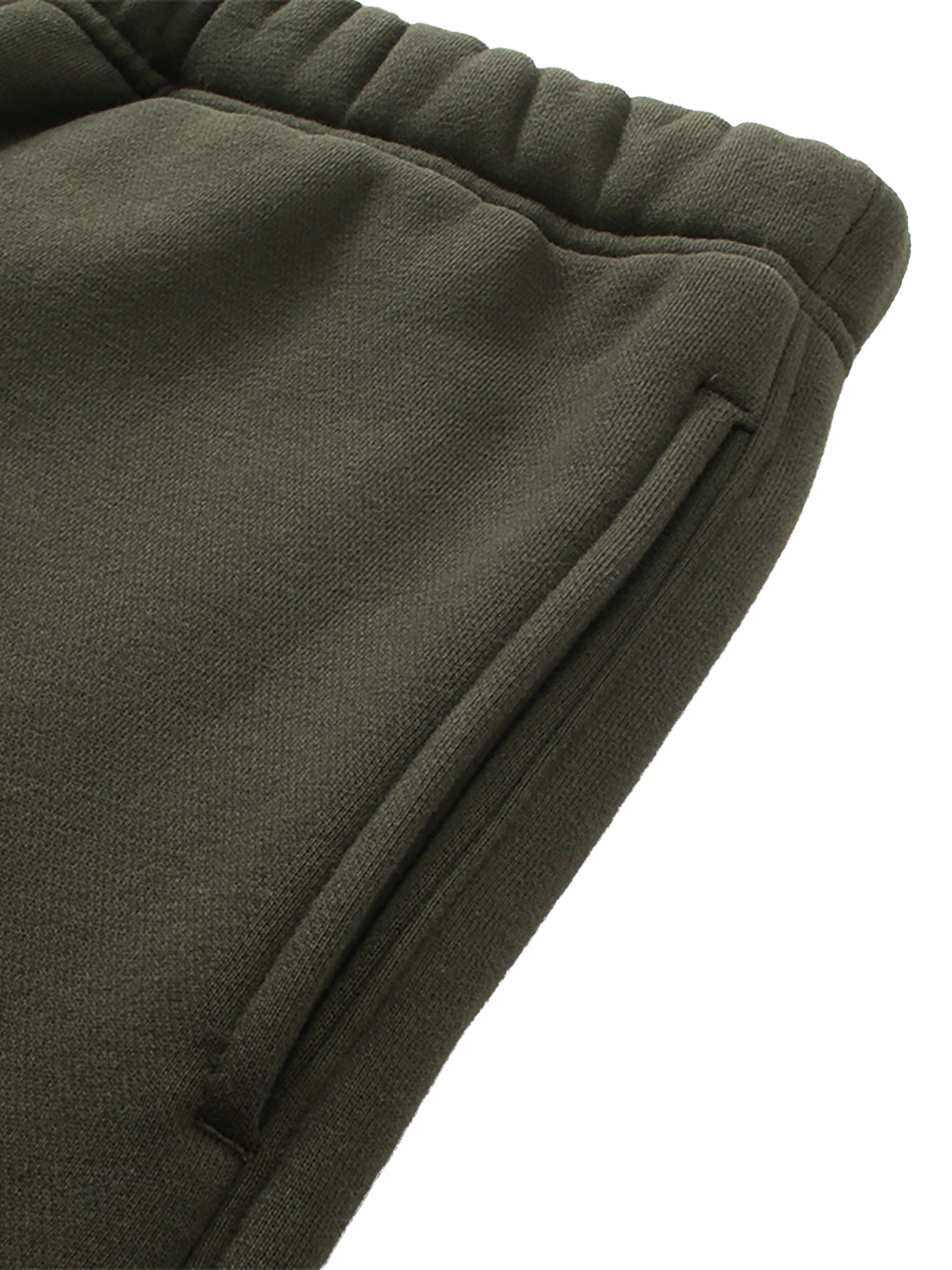 Fleece Straight-Leg Pants