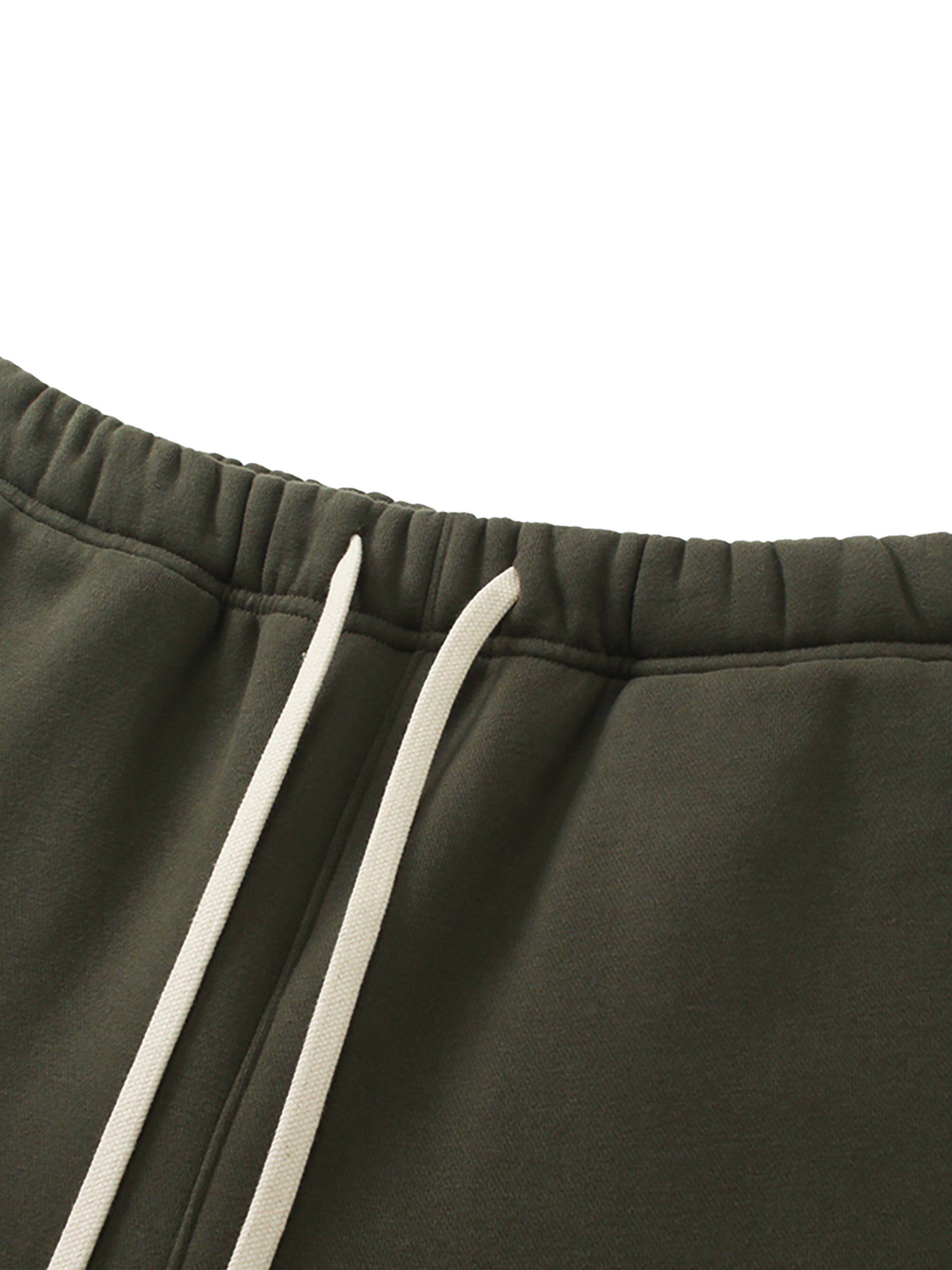 Fleece Straight-Leg Pants