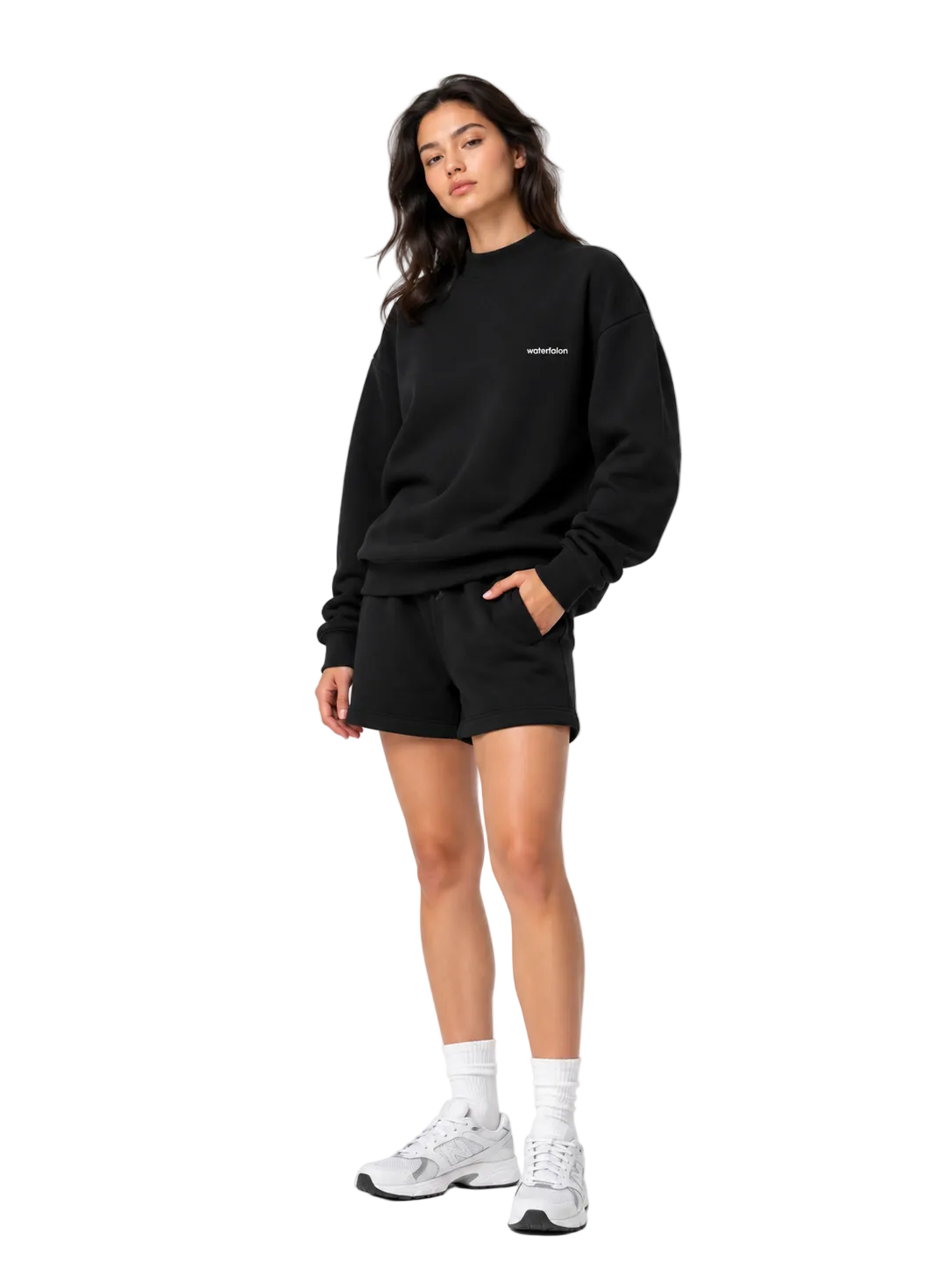 Mock-Neck Sweatshirt