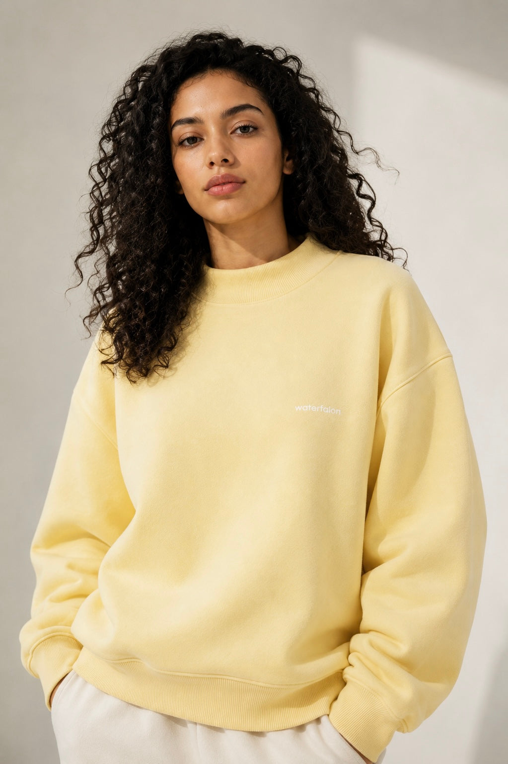 Mock-Neck Sweatshirt