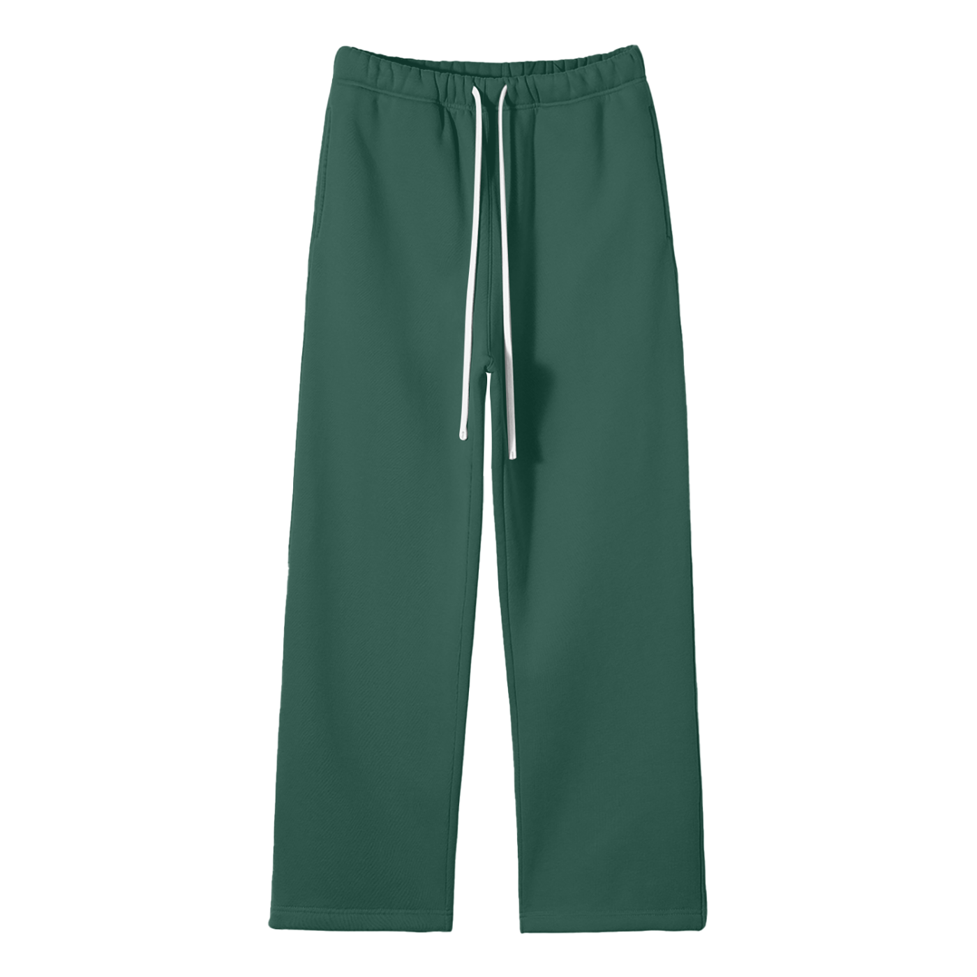 Fleece Straight-Leg Pants