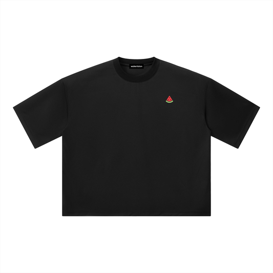 Unisex Boxy Mesh Crewneck T-Shirt